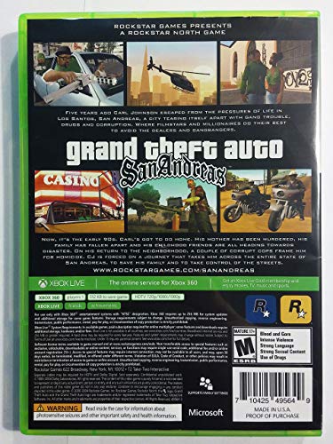 Grand Theft Auto: San Andreas [Importación Inglesa]