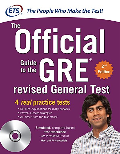 GRE The Official Guide to the Revised General Test with CD-ROM, Second Edition (GRE: The Official Guide to the General Test)
