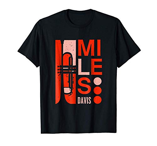 GSBTX® Miles Davis Deco Trumpet T-Shirt Officially Licensed