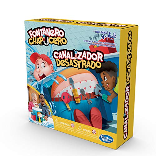 Hasbro Gaming - Juego infantil Fontanero chapucero (Hasbro E6553175)