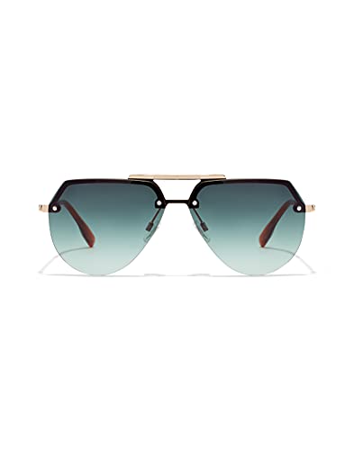 HAWKERS · Gafas de sol COOPER para hombre y mujer · GOLD · GREEN FOREST