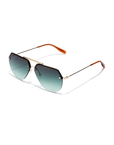 HAWKERS · Gafas de sol COOPER para hombre y mujer · GOLD · GREEN FOREST
