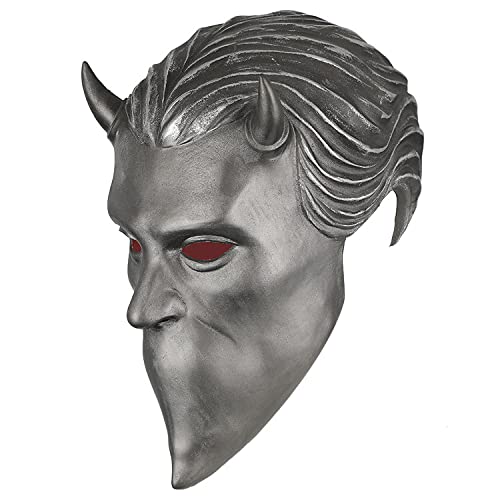 hcoser Ghost Nameless Ghoul Máscara Halloween Cosplay Disfraz para Adulto