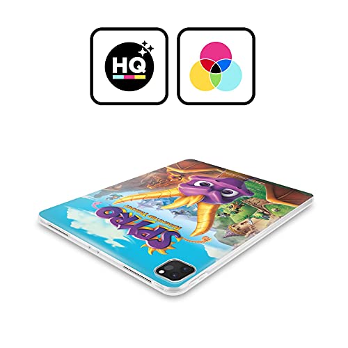 Head Case Designs Licenciado Oficialmente Activision Spyro Reignited Trilogy Arte Clave gráficos de dragón Carcasa de Gel de Silicona Compatible con Apple iPad Air (2020)