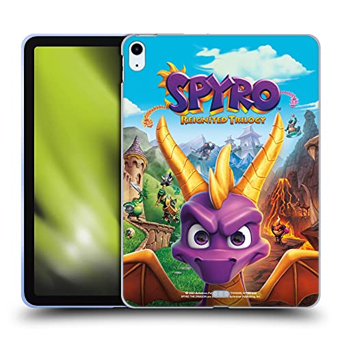 Head Case Designs Licenciado Oficialmente Activision Spyro Reignited Trilogy Arte Clave gráficos de dragón Carcasa de Gel de Silicona Compatible con Apple iPad Air (2020)