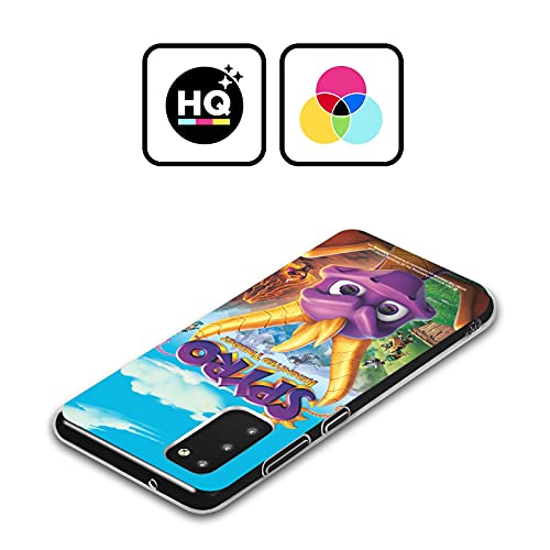 Head Case Designs Licenciado Oficialmente Activision Spyro Reignited Trilogy Arte Clave gráficos de dragón Carcasa de Gel de Silicona Compatible con Samsung Galaxy Note10 Lite