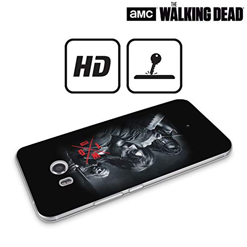 Head Case Designs Licenciado Oficialmente AMC The Walking Dead Póster Temporada 10 Key Art Carcasa de Gel de Silicona Compatible con HTC U Play/Alpine