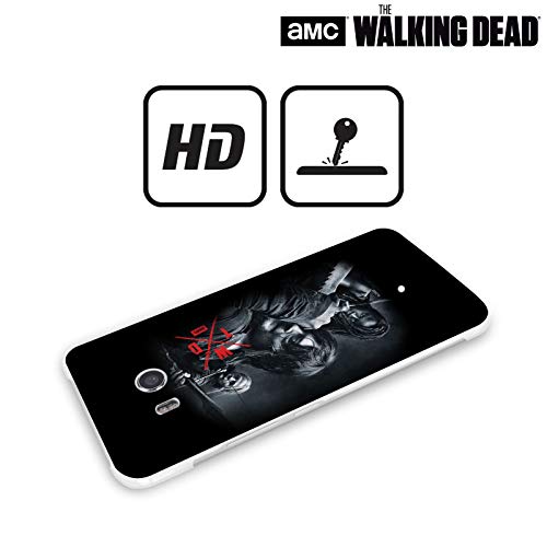Head Case Designs Licenciado Oficialmente AMC The Walking Dead Póster Temporada 10 Key Art Carcasa rígida Compatible con HTC U Play/Alpine