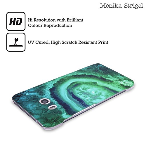 Head Case Designs Licenciado Oficialmente Monika Strigel Esmeralda Amethyst Carcasa rígida Compatible con HTC U Play/Alpine