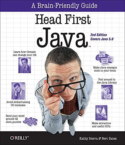 Head First Java: Edition en anglais (A Brain Friendly Guide)