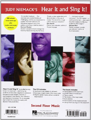 Hear it and sing it! exploring modal jazz chant +cd