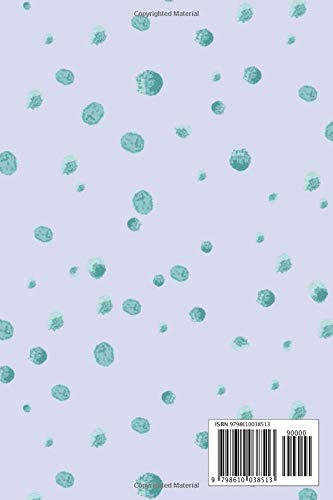 Hello New Me Goal Planner: Weekly Monthly Yearly Planner and Organizer  2020 for Personal Goal Setting , Gift For Women , 6 x 9 , Stylish Green Dot Pastel Pattern Cover