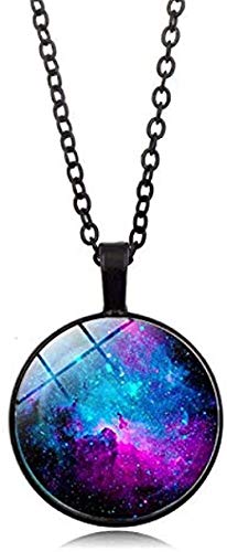 Helmet Nebula Necklace Galaxy Astronomy Pendant Solar System Jewelry Outer Space Universe Necklace Milky Way Jewelry