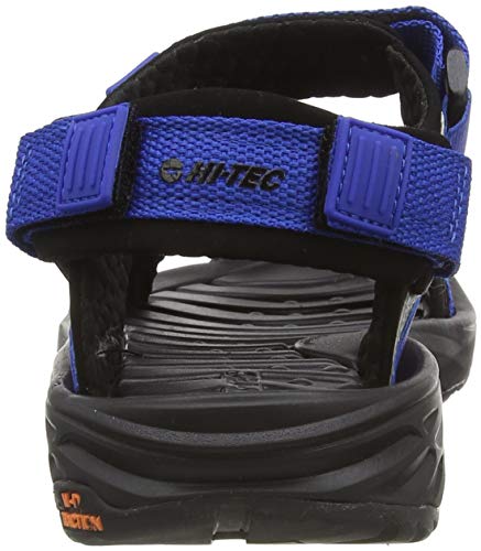 Hi-Tec Ula Raft Jr, Sandalias Deportivas Niños, Azul (Cobalt/Black 021), 32 EU