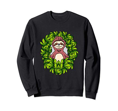 High Sloth - Regalo de cannabis para los fumadores de hierba Sudadera