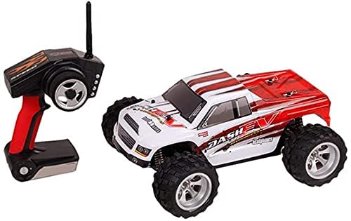 High Speed RC Racing Cars Four-Wheel Steering Off-Road Remote Control Truck 540 Brush Motor Remote Vehicle 2.4G 70KM/H per Hour Best Xmas Gift for Children Boys Adults (1battery)