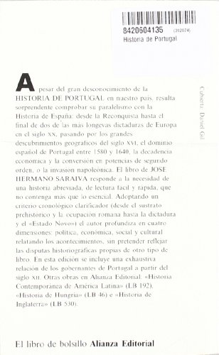 Historia de Portugal (El libro de bolsillo (LB))