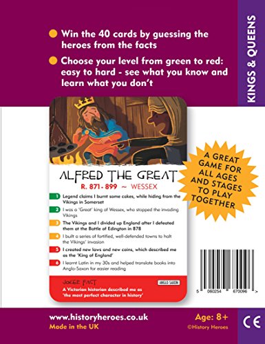 History Heroes: KINGS & QUEENS Card game