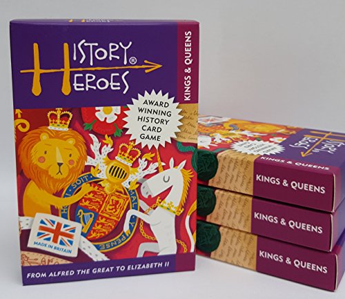 History Heroes: KINGS & QUEENS Card game