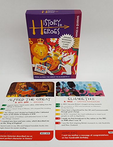 History Heroes: KINGS & QUEENS Card game