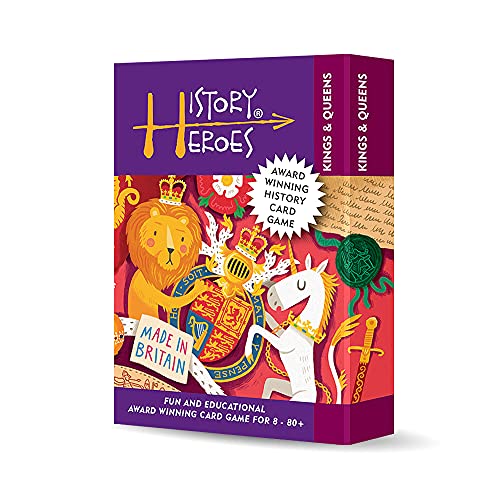 History Heroes: KINGS & QUEENS Card game
