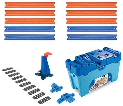 Hot Wheels - Track Builder Accesorios para Pistas, Caja Multiloopings, 6 - 10 Años - (Mattel FLK90)