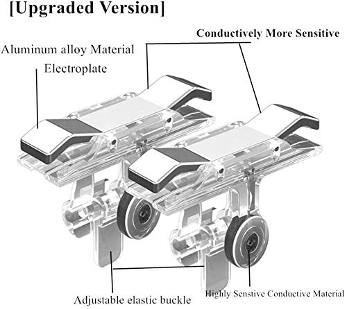 HOUSE CLOUD Pubg Mobile Controller Trigger Finger Controller Support battlegrounds redeem Buttons L1R1