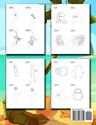 How to Draw Video Game Characters: A Fun Activity Book For Learning To Draw Video Game Characters Step-By-Step With Many Among Us Images