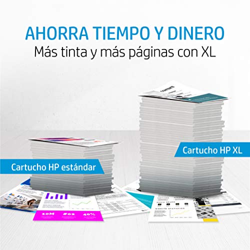 HP 303XL T6N04AE, Negro, Cartucho de Tinta de Alta Capacidad, Compatible con impresoras de inyección de tinta HP Tango; Tango X; HP Envy 6220, 6230, 6232, 6234, 7130, 7134, 7830