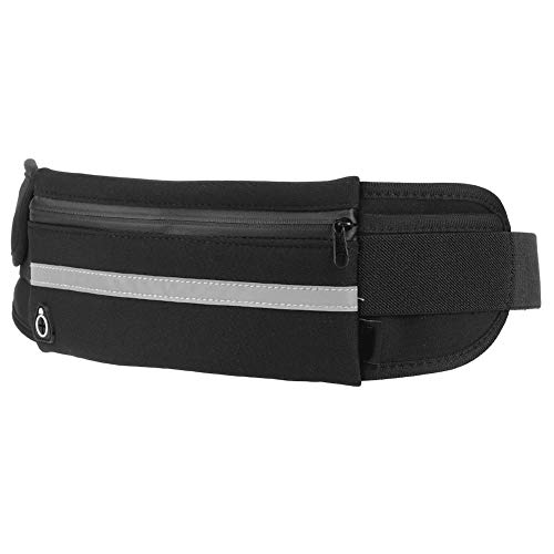 Huairdum Riñonera Deportiva Diseño de candado Candado Ajustable Diseño Elegante Riñonera Deportiva para Correr, Riñonera Deportiva de Neopreno, Riñonera Deportiva Completa(SPOR