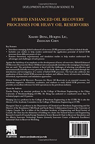 Hybrid Enhanced Oil Recovery Processes for Heavy Oil Reservoirs: Volume 73 (Developments in Petroleum Science, Volume 73)