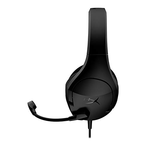 HyperX Cloud Stinger Core - Auriculares para juegos de PC, Xbox One, PlayStation 4 y Nintendo Switch, con cable y micrófono, ligeros con diseño para su colocación sobre la oreja, Negro