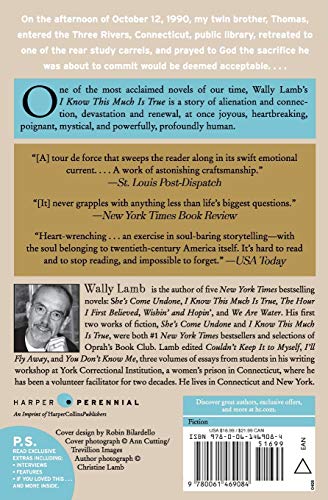 I Know This Much Is True (P.S.)