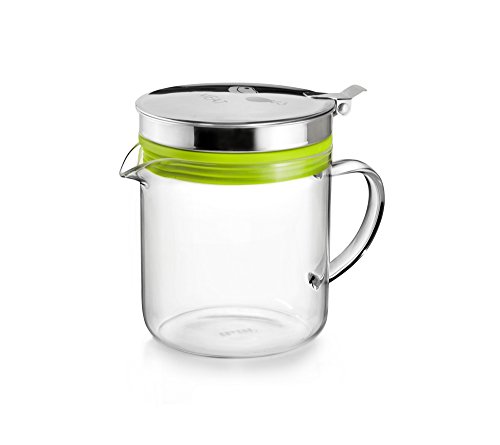 IBILI Carne de Reciclaje de Aceite de Cocina, borosilicato y Acero Inoxidable, Talla única + Aceite reciclador de pez, borosilicato y Acero Inoxidable, Talla única
