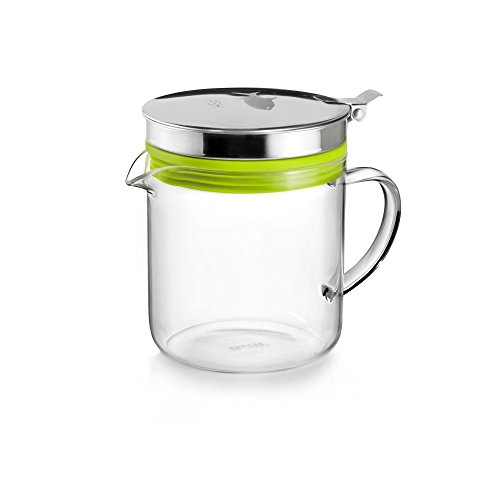 IBILI Carne de Reciclaje de Aceite de Cocina, borosilicato y Acero Inoxidable, Talla única + Aceite reciclador de pez, borosilicato y Acero Inoxidable, Talla única