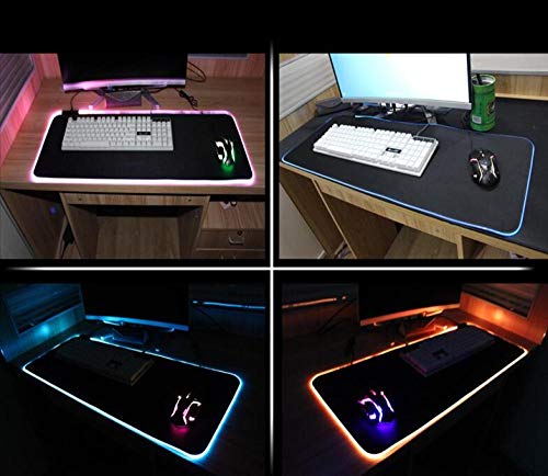 IGZNB Horizon Zero Dawn Glowing Led Mouse Pad 800X400X2Mm Computer Mouse Mat Accesorios para Juegos Teclado Juego Pc Color A