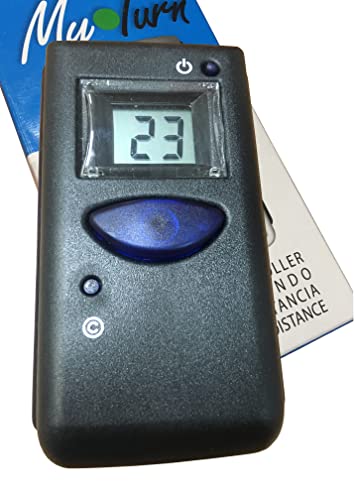 Impretech International Group - Sistema de Control de Colas Rojo + Mando a Distancia con Pantalla incorporada