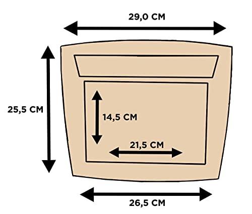 Impretech International Group - Sistema de Control de Colas Rojo + Mando a Distancia con Pantalla incorporada