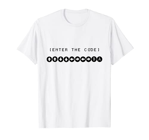Ingresa el código, código de videojuego, código gaming Camiseta
