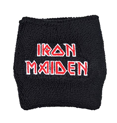 Iron Maiden - logotipo rojo para cinta para la cabeza