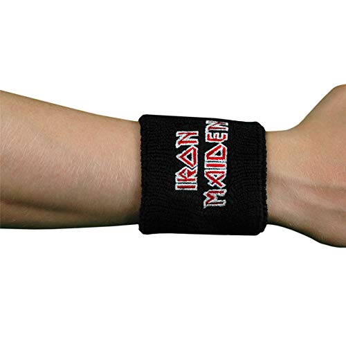 Iron Maiden - logotipo rojo para cinta para la cabeza