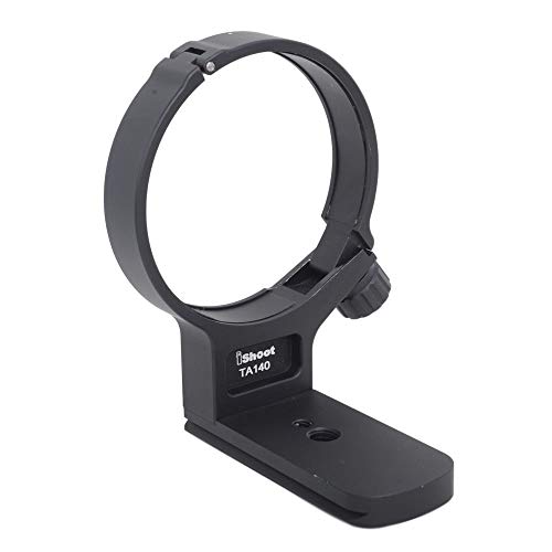 iShoot IS-TA140 Anillo de montaje de trípode de metal para lente Tamron 100-400 mm F4.5-6.3 Di VC USD (A035)