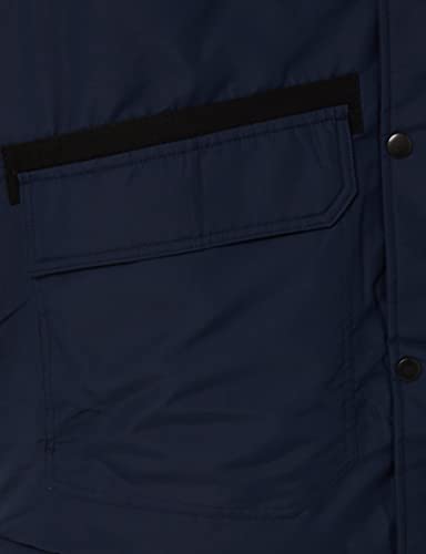 JACK & JONES PLUS JJEGLOBE Parka PS Noos, Azul Marino, XXXXXL para Hombre