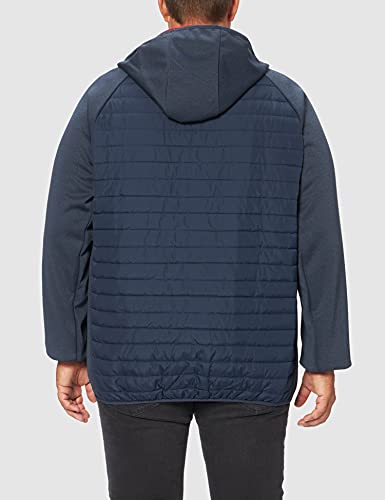 Jack & Jones Plus JJEMULTI Quilted Jacket PS Noos Chaqueta, Navy Blazer, 4XL Grandes para Hombre