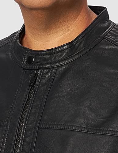 Jack & Jones Plus JJEWARNER Jacket PS Noos Chaqueta, Black, EU3XL US1XL para Hombre