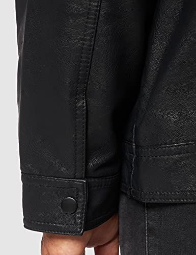 Jack & Jones Plus JJEWARNER Jacket PS Noos Chaqueta, Black, EU3XL US1XL para Hombre