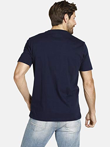 Jan Vanderstorm Krister - Camiseta de manga corta para hombre azul oscuro 6XL