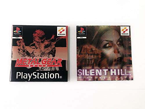 JAPAN OFFICIAL Videojuego PS1 Metal Gear Solid Pal MGS Usado Inglés No Demo Silent Hill #2