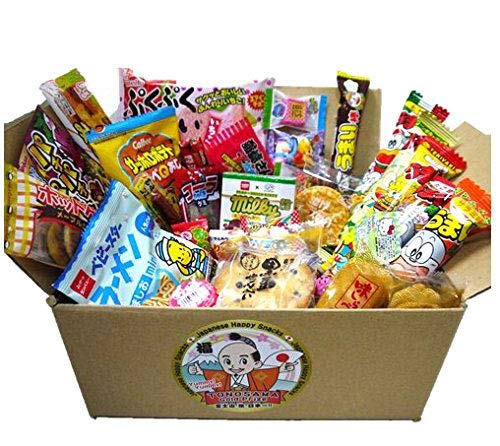 Japanese candy assortment 30pcs , full of dagashi. TONOSAMA CANDY by TONOSAMA CANDY BOX