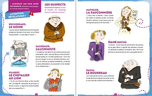 Je mène l'enquête au temps des châteaux forts